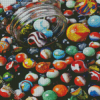 Colorful Marbles diamond painting