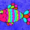 Colorful Fish diamond painting