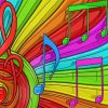 Colorful Music diamond painting