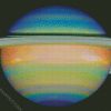 Colorful Saturn diamond painting