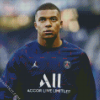 Cool Kylian Mbappé diamond painting