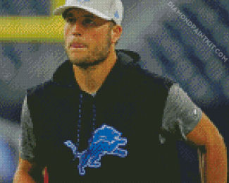 Cool Matthew Stafford diamond painting