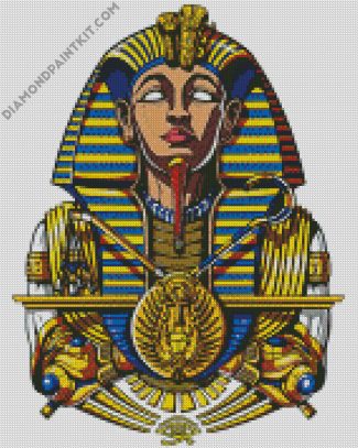 Cool Egyptian Pharaoh diamond painting