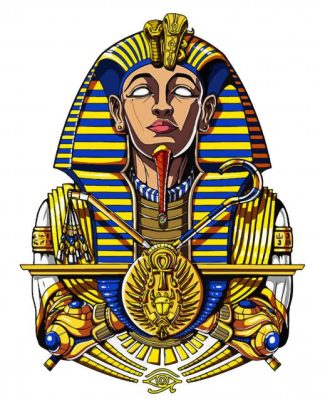 Cool Egyptian Pharaoh diamond painting