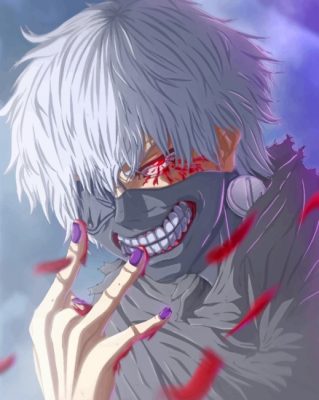 Cool Kaneki diamond painting