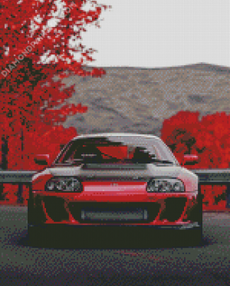 Cool Supra Mk4 diamond painting