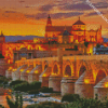 Cordoba Spain At Sunset diamond painting