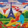 Couple In Paris diamond painting