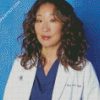 Cristina Yang Greys Anatomy diamond painting