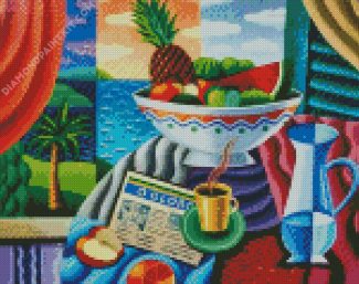 Cubism Art Still Life diamond painting