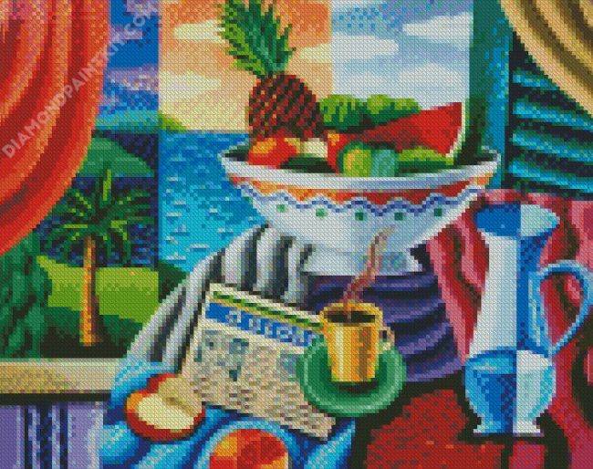 Cubism Art Still Life diamond painting