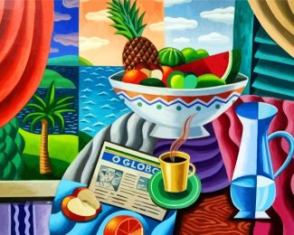 Cubism Art Still Life diamond painting