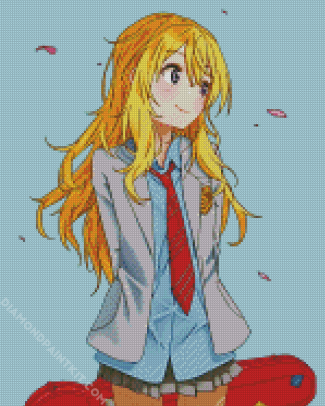 Cute Kaori Miyazono diamond painting