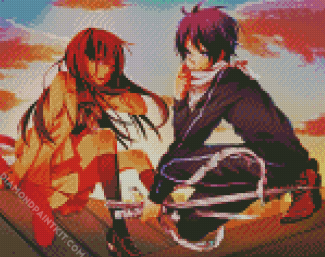 Cute Noragami Anime diamond painting