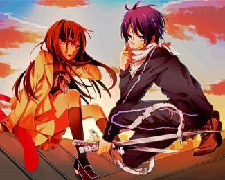 Cute Noragami Anime diamond painting