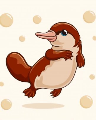 Cute Platypus diamond painting