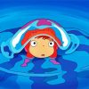 Cute Ponyo diamond painting