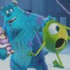 Cute Sully And Mike Monsters Inc diamond painting