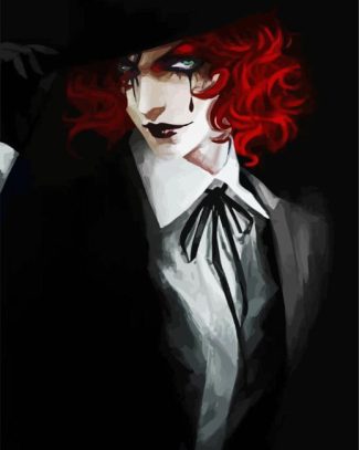 Dark Mime diamond painting