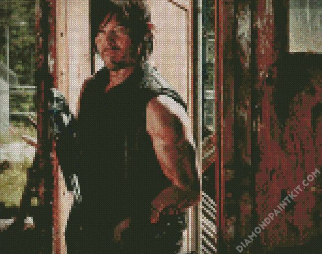 Daryl Dixon diamond painting