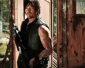 Daryl Dixon diamond painting