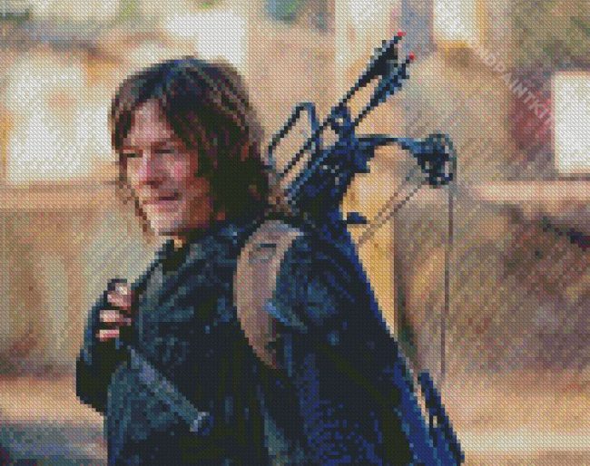 Daryl Dixon From The Walking Dead diamond painting