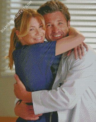 Derek Shepherd Meredith Grey diamond painting