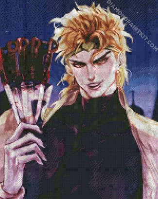 Dio Brando Vampire diamond painting