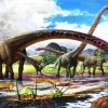 Diplodocus Dinosaurs diamond painting