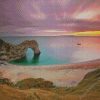 Durdle Door Sunset diamond painting