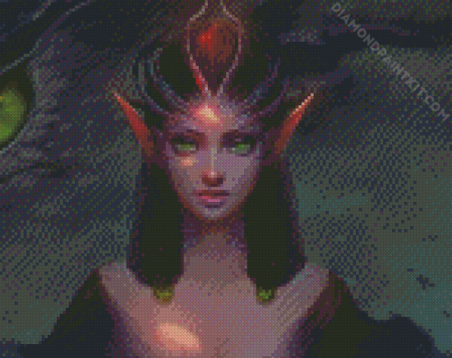 Elf Lady diamond painting