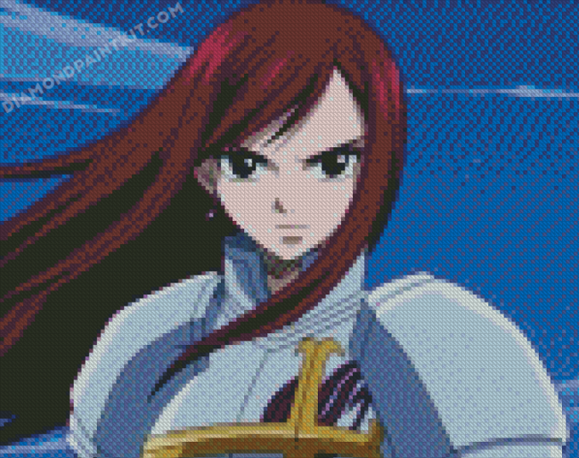 Ezra Scarlet Fairy Tail diamond painting