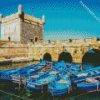 Essaouira Citadel Port diamond painting