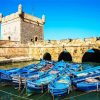 Essaouira Citadel Port diamond painting