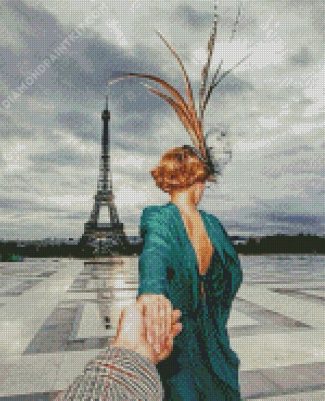 Follow Me To Paris diamond painting