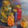 Food In Mason Jars diamond painting