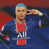 Footballer Kylian Mbappé Player diamond painting