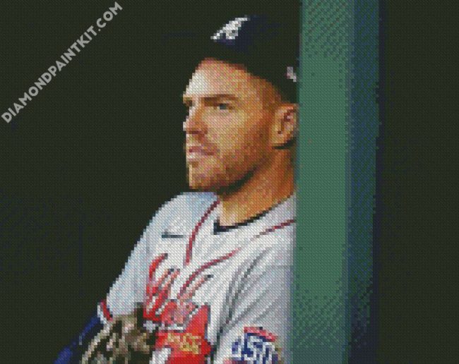 Freddie Freeman Atlanta Braves diamond painting