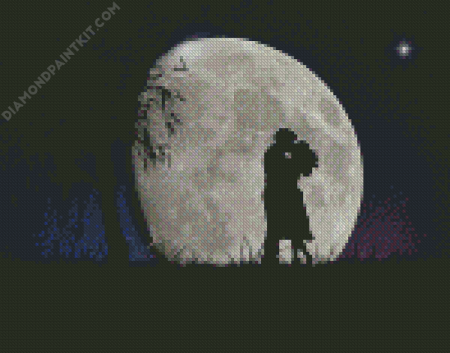 Full Moon Couple diamond painting