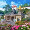 Gardens Of North Wales Portmeirion diamond painting