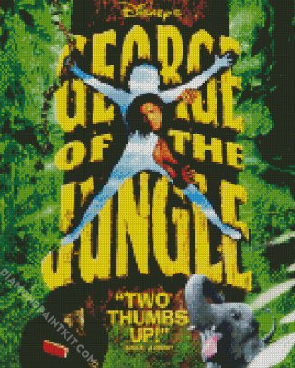 George Of The Jungle Movie Poster diamond painting