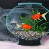 Goldfish In A Bowl diamond painting