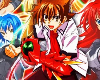 High School DxD Anime diamond painting