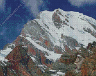 Hill Station Tajikistan diamond painting