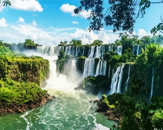 Iguazu National Park Argentina diamond painting