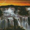 Iguazu National Park At Sunset diamond painting