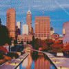 Indianapolis City diamond painting