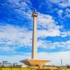 Jakarta National Monument diamond painting