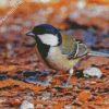 Japanese Tit Parus diamond painting