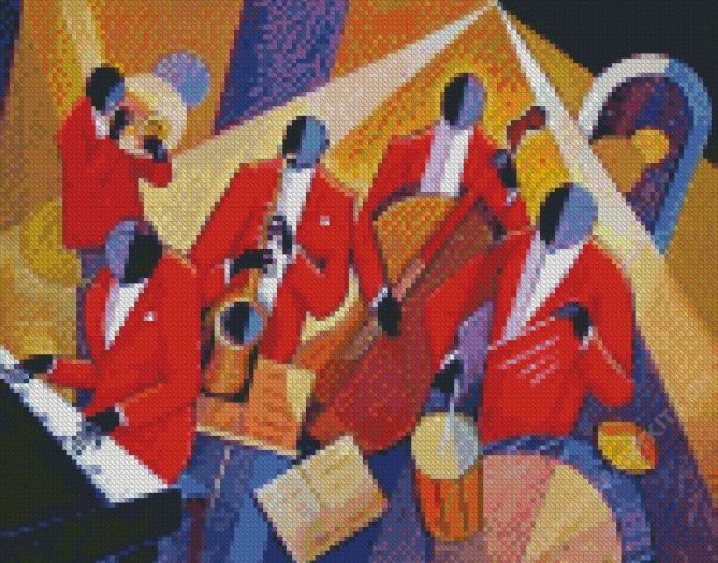 Jazz Cubsim diamond painting